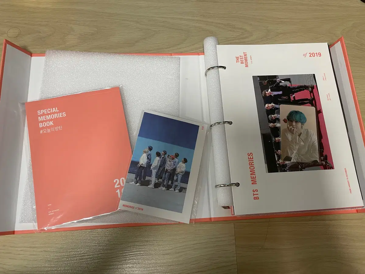 Bangtan 2019 Memories DVD Taehyung Photocard Full