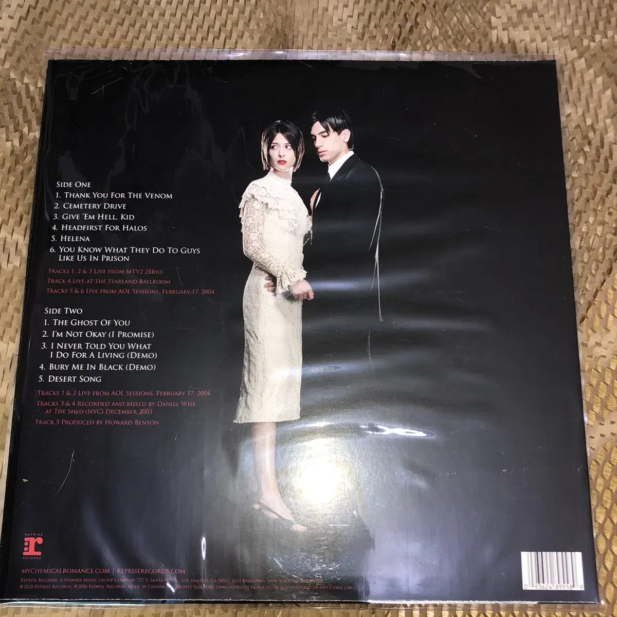 마이케미컬로맨스 라이프온더머더씬 엘피 lp