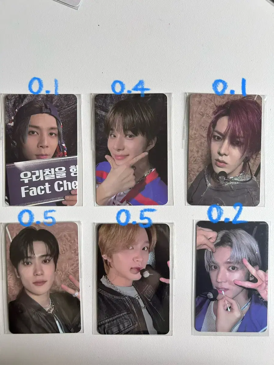 NCT NCT 127 Fact Check Showcase Photocard/ sealed album WTS