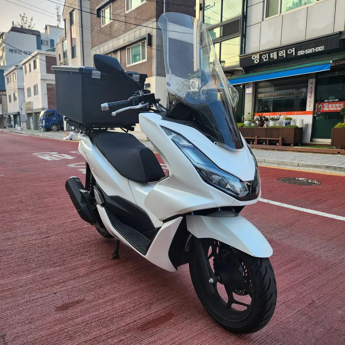 G- 1만km대 배달세팅된 21년식 pcx125 CBS모델