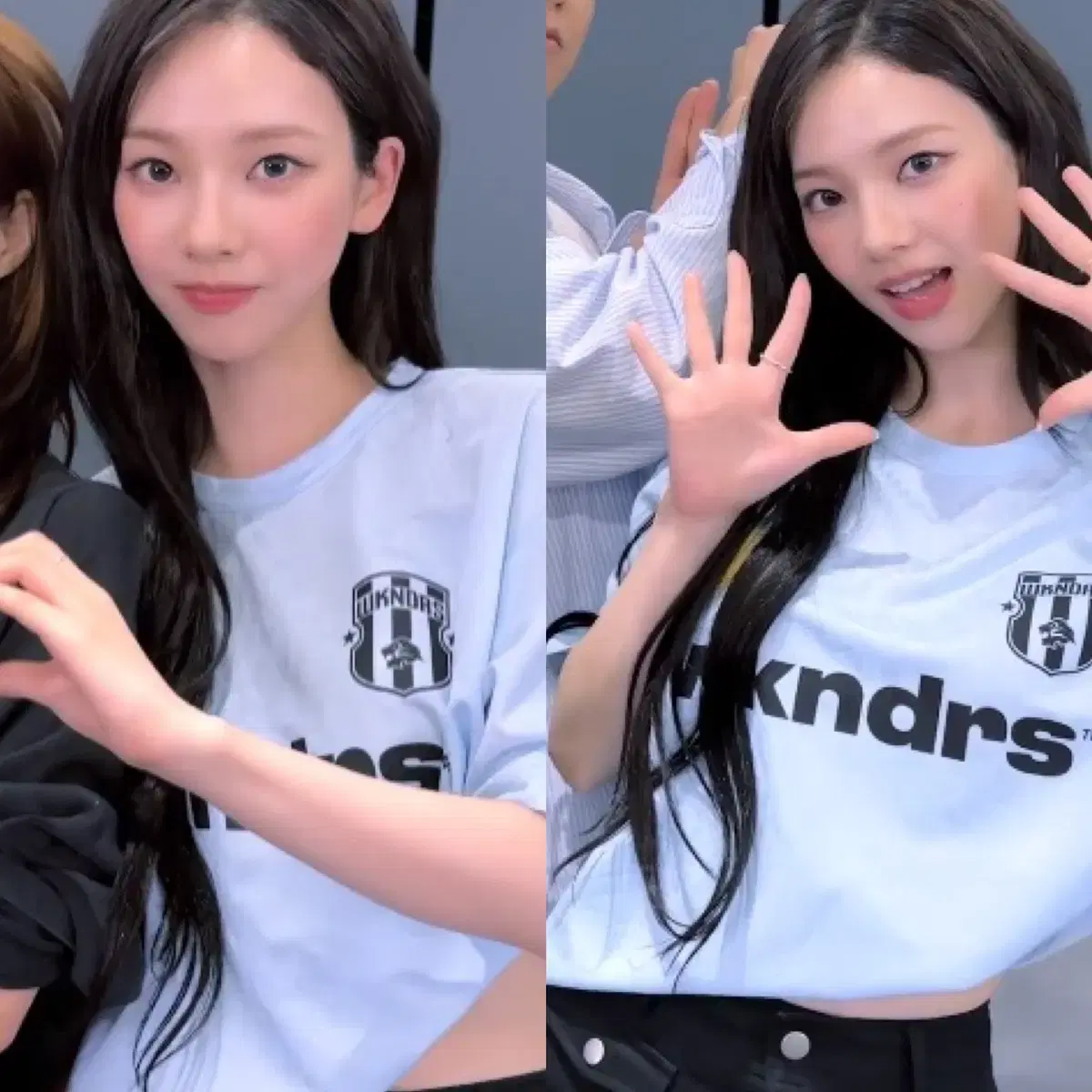 (에스파 카리나 착용) 위캔더스 KING SOCCER SS JERSEY