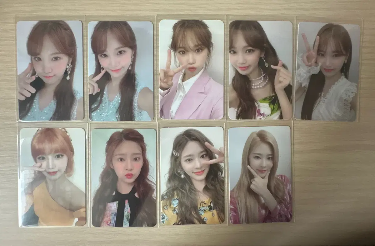 iz*one fei violetta minjoo kim chaewon photocard bulk wts le sserafim