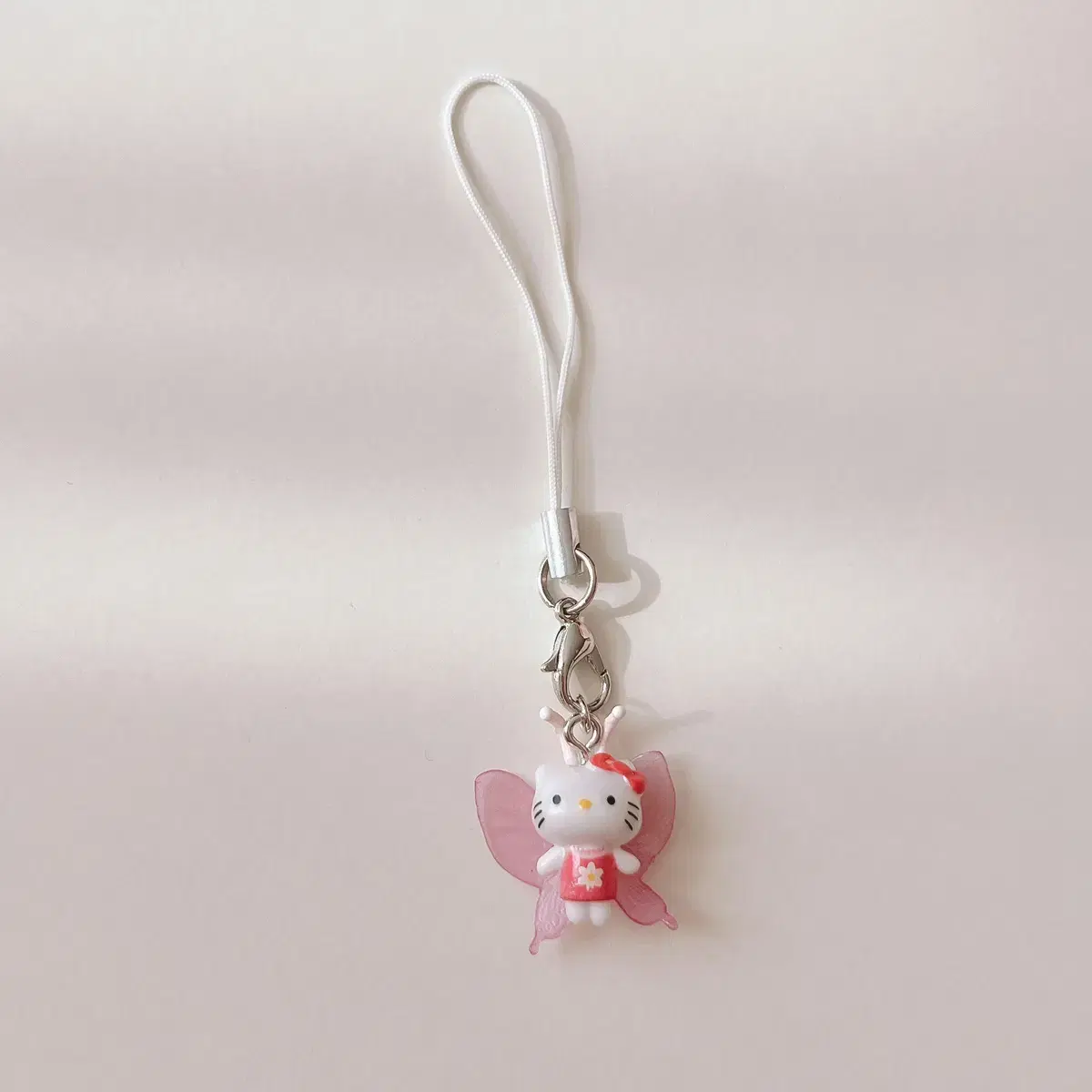 Pink Angel Kitty Ponjul Phone Strap Collectbook