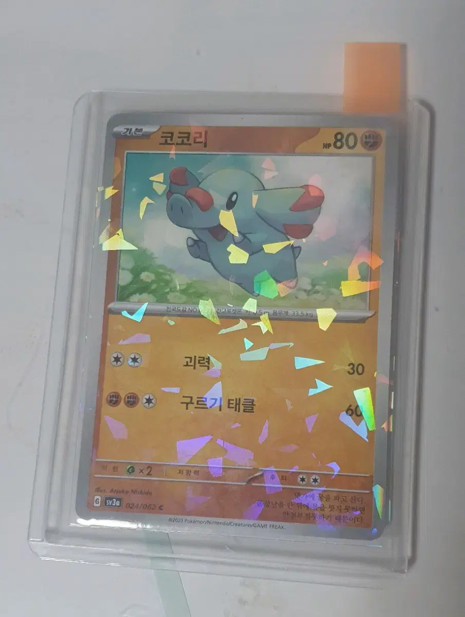 Pokémon Cogori kard TCG