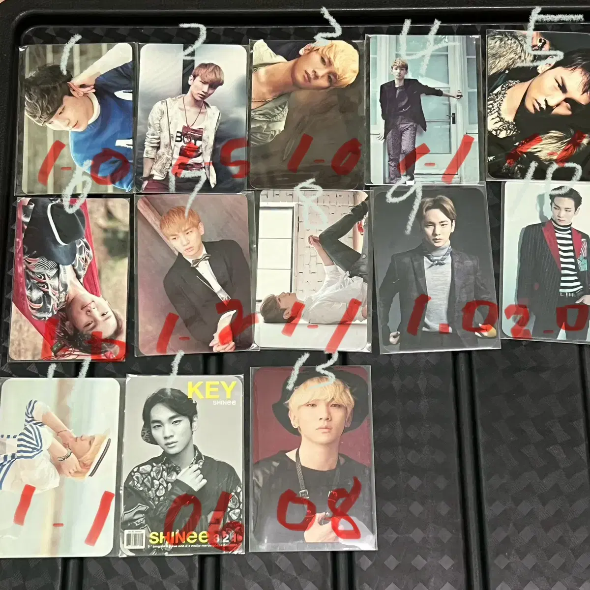 Shinee key Japan album photocard sells