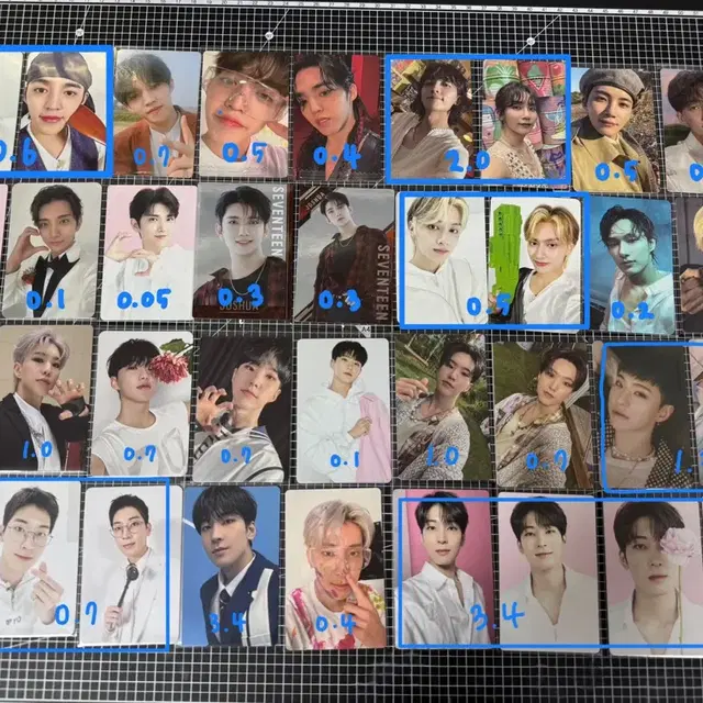 세븐틴 포카 양도