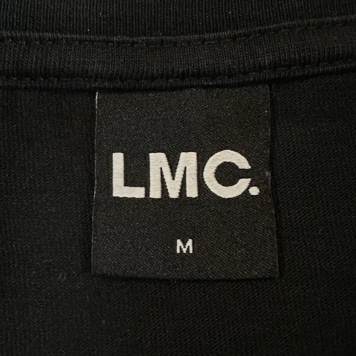 [M] 엘엠씨 LMC CAPITAL 로고 반팔 티셔츠 블랙