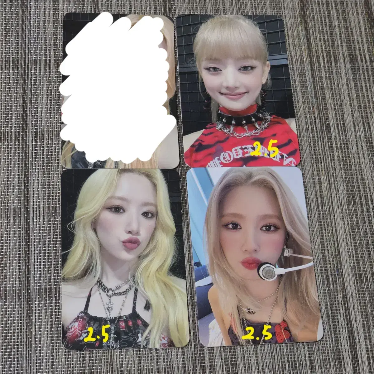 Idle Nude yizhiyu photocard wts shuhua minnie Miyeon