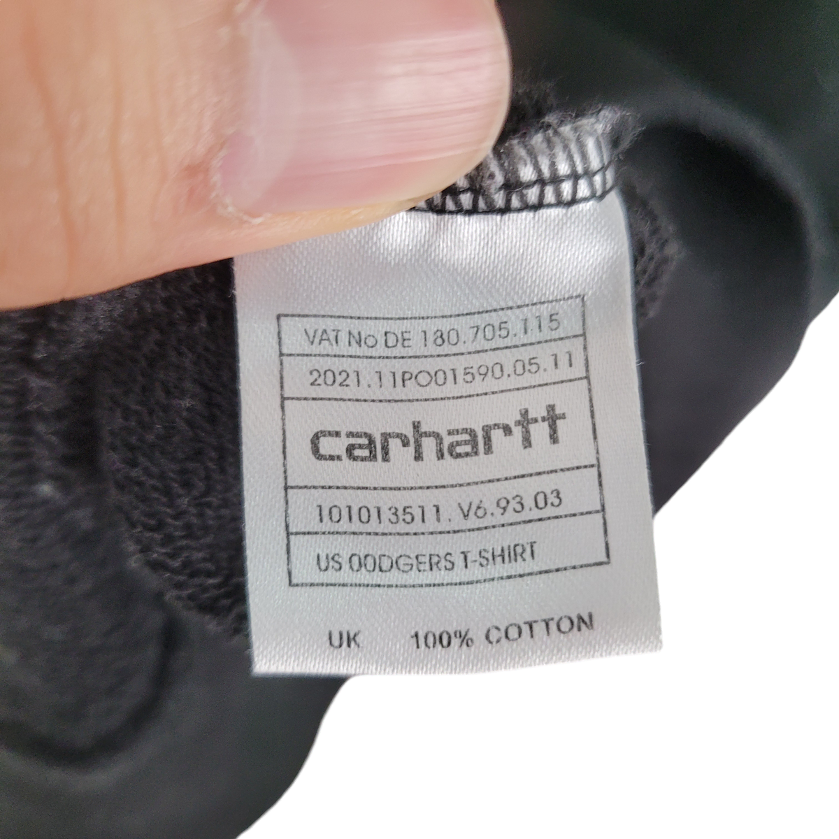 [XL] carhartt 칼하트 빅로고 맨투맨