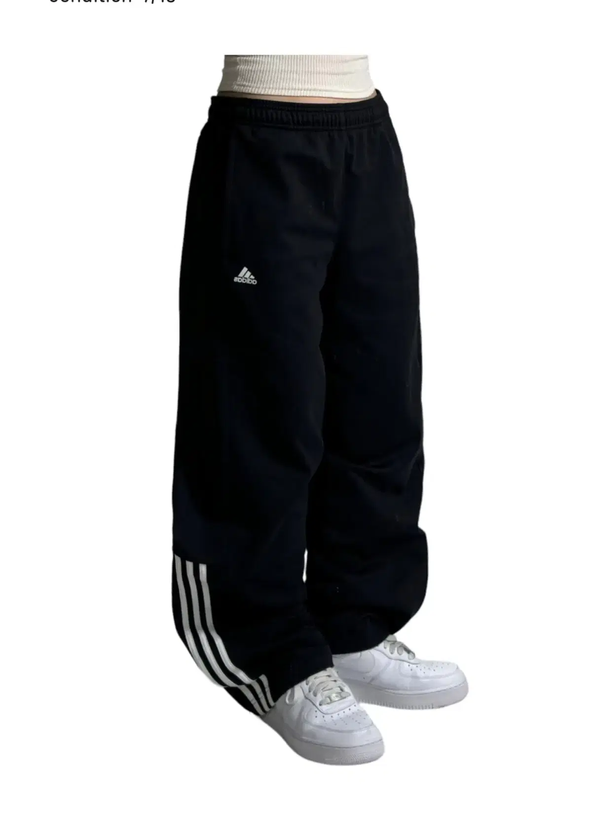 Adidas Training Pants Black and White