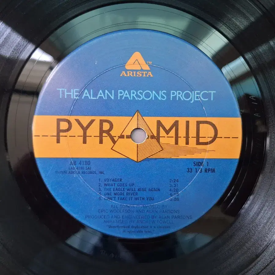 미국원반/The Alan Parsons Project LP