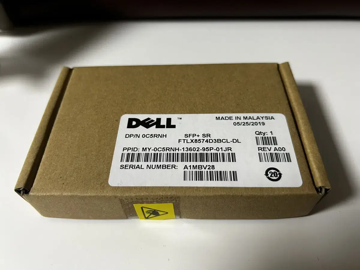 Dell 10G SFP+ GBIC 4개