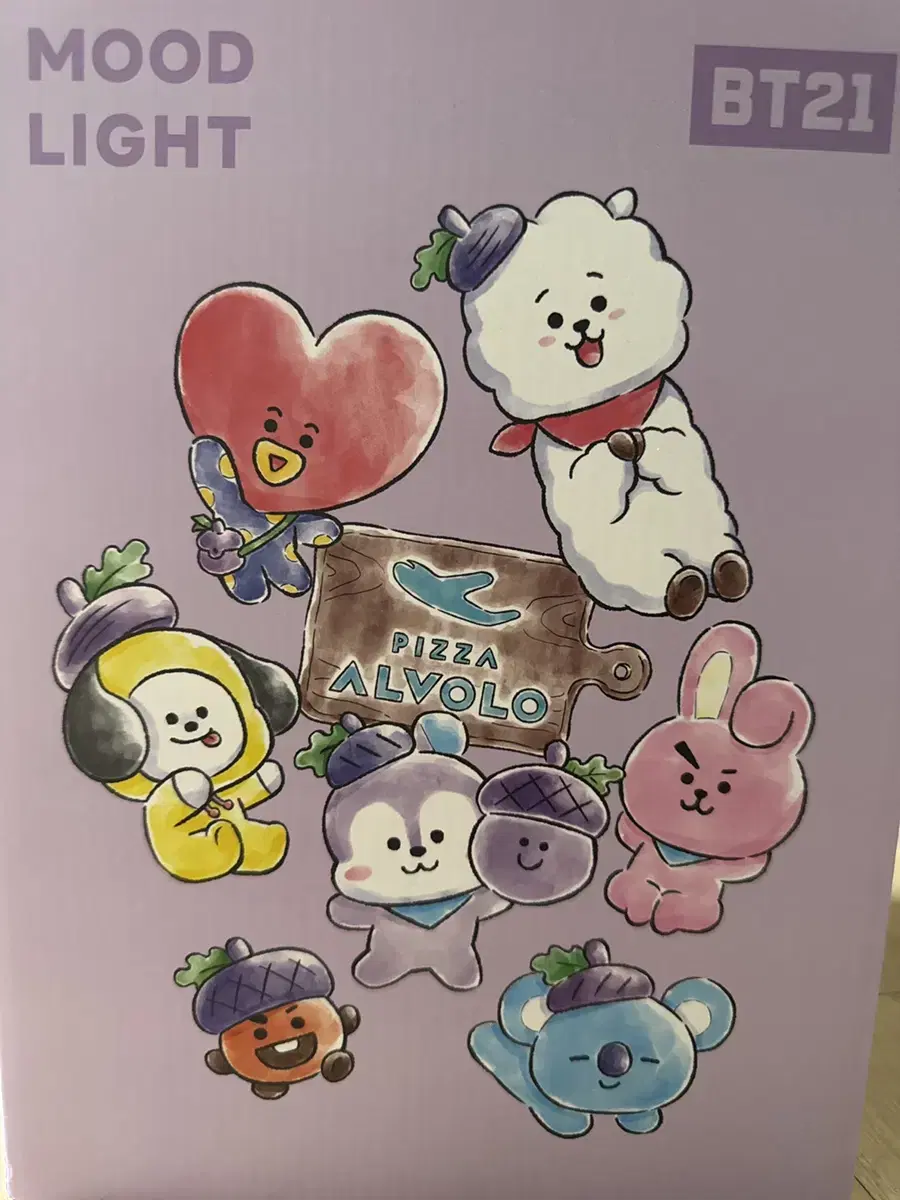 bt21 무드등 + 피규어