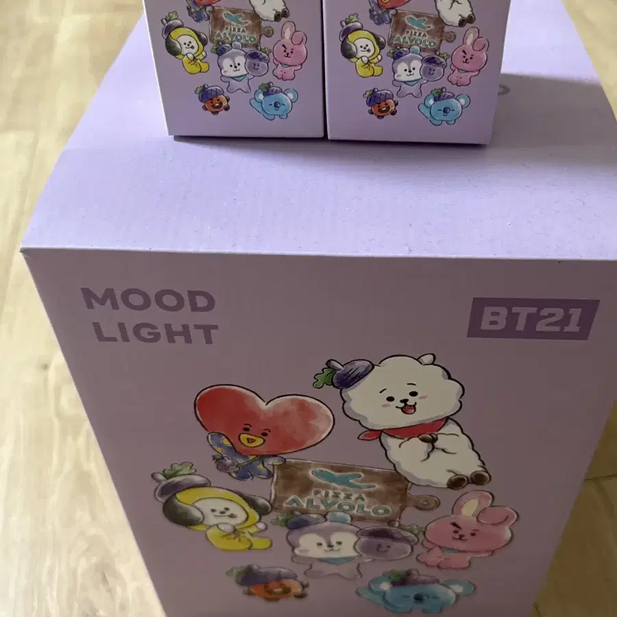 bt21 무드등 + 피규어