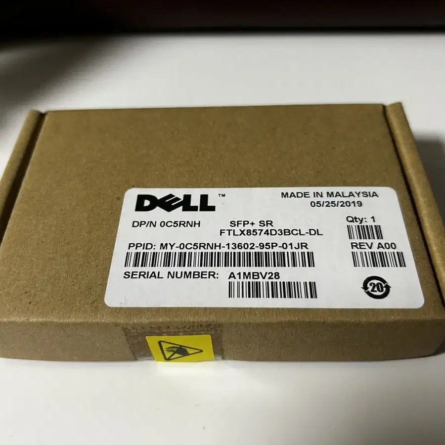 Dell 10G SFP+ GBIC 2개