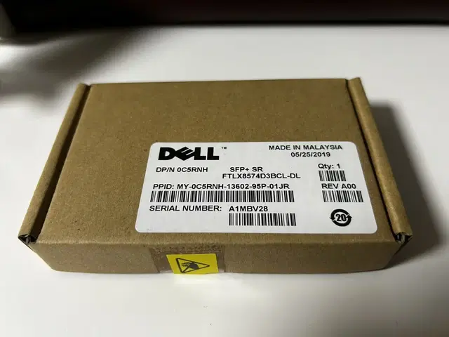 Dell 10G SFP+ GBIC 2개