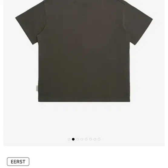 EERST이어스트Star Flag T-shirt [Khaki Brown]