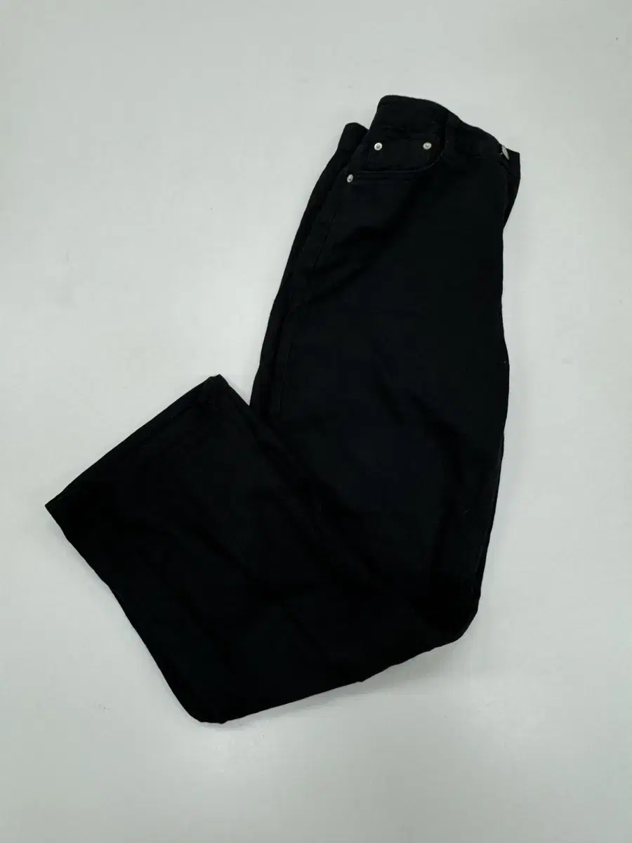 Black cotton pants