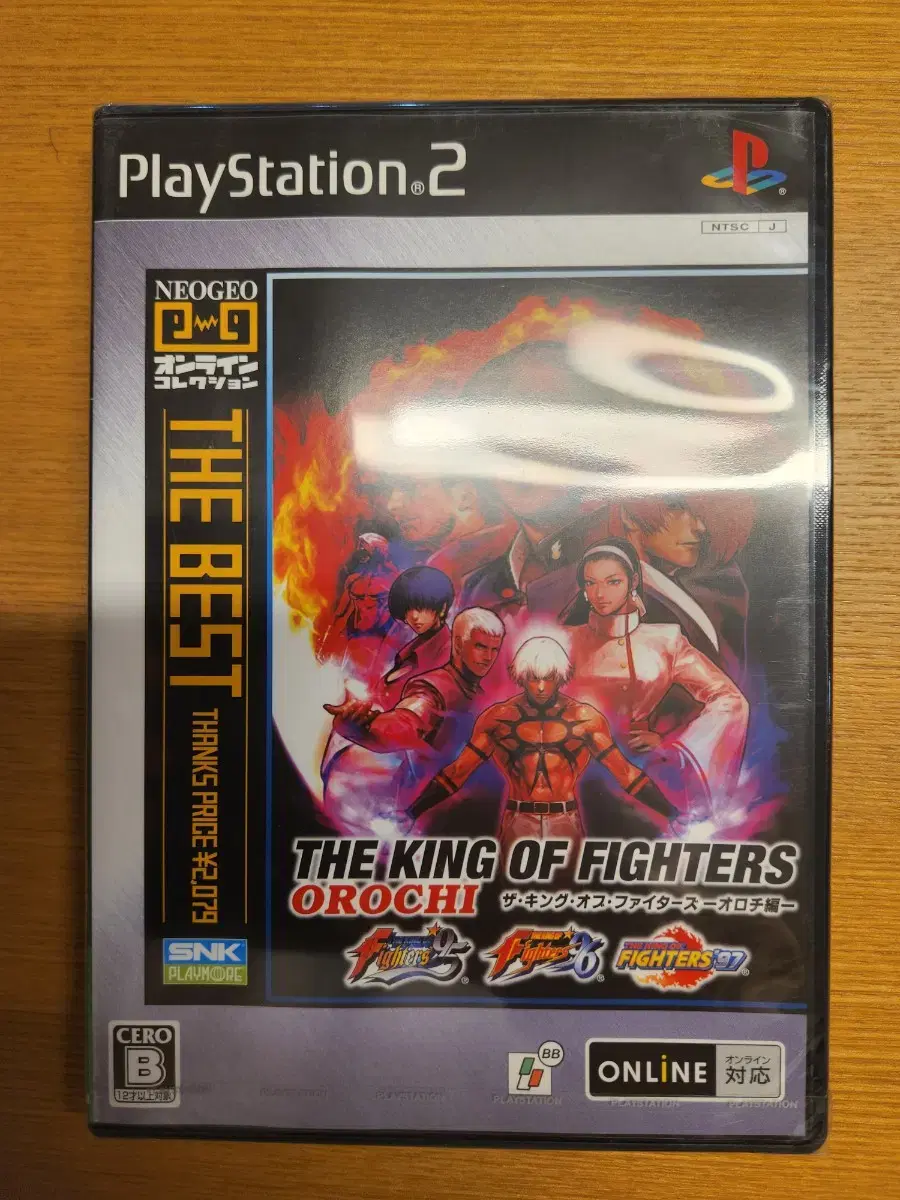 PS2 KOF 오로치사가 베스트 일판 새제품