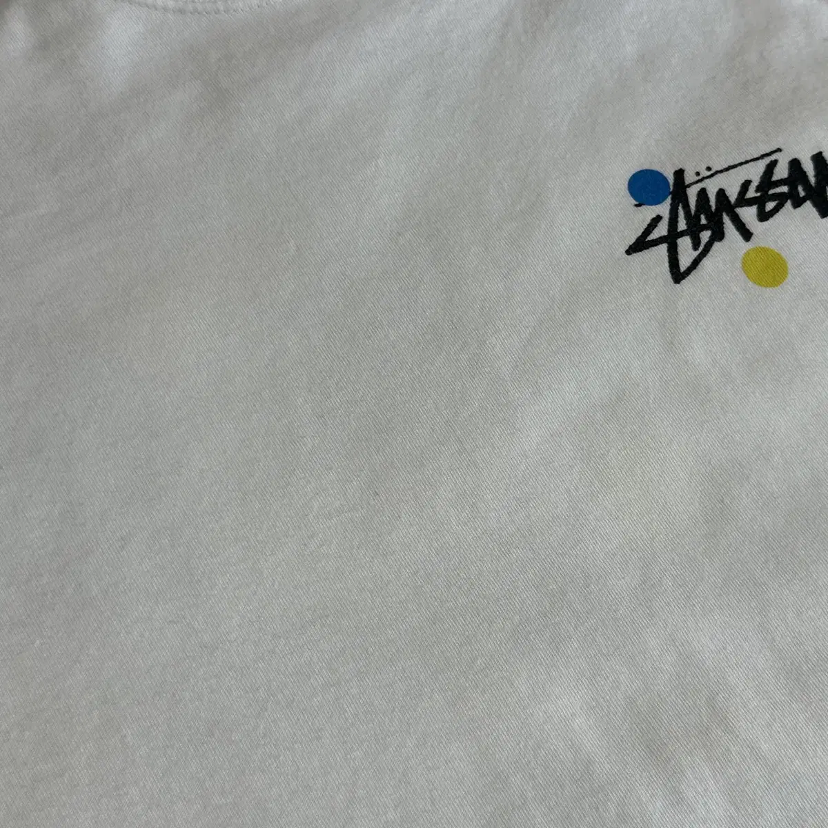 [XL] 스투시 STUSSY 인터네셔널 디자인 롱슬리브 화이트