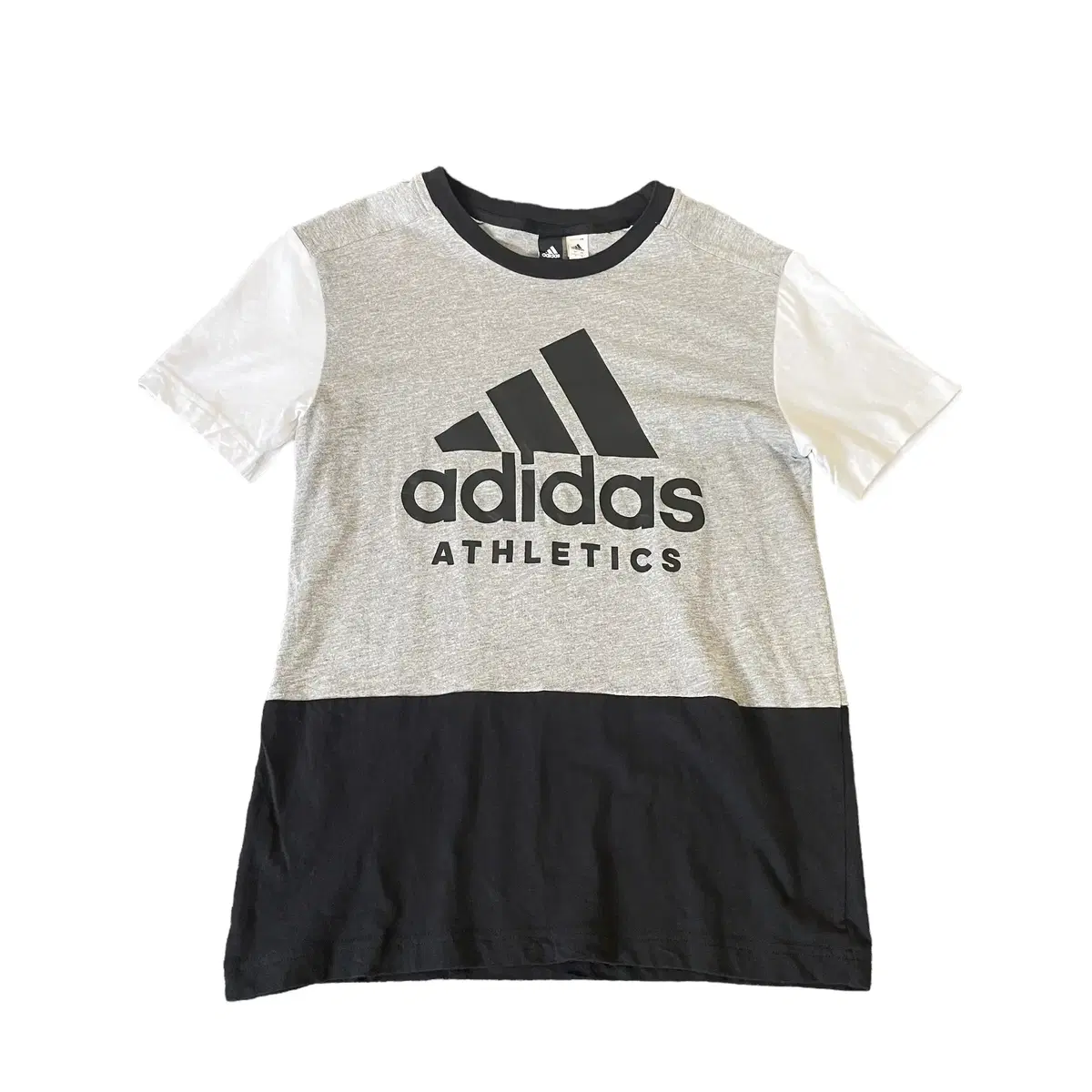 Adidas Neutral Colorblocked Logo Printed Vahn T-Shirt