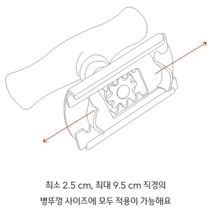 스텐 핸들형 캔오프너 / 캔따개 캔뚜껑 따개 따기 / 만능 병 오프너