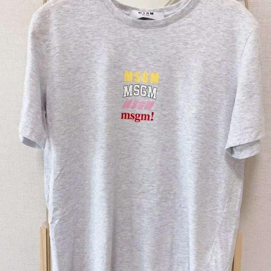 msgm(정품)55size반팔티셔츠