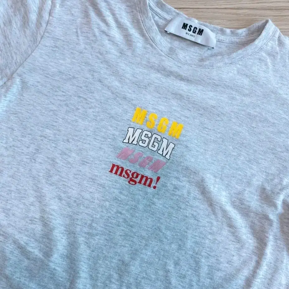 msgm(정품)55size반팔티셔츠