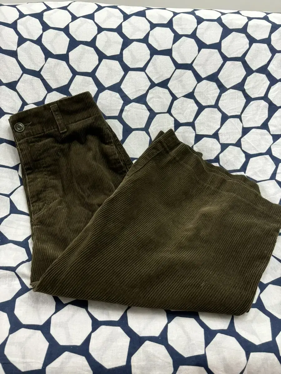 Uniqlo Golden Overfit Trousers