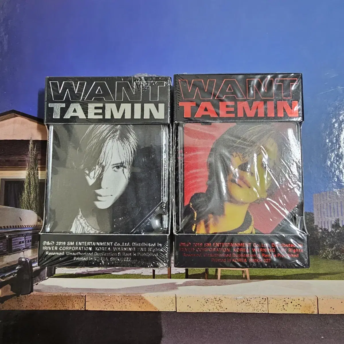 Shinee taemin Wanna One kihno sealed Albums