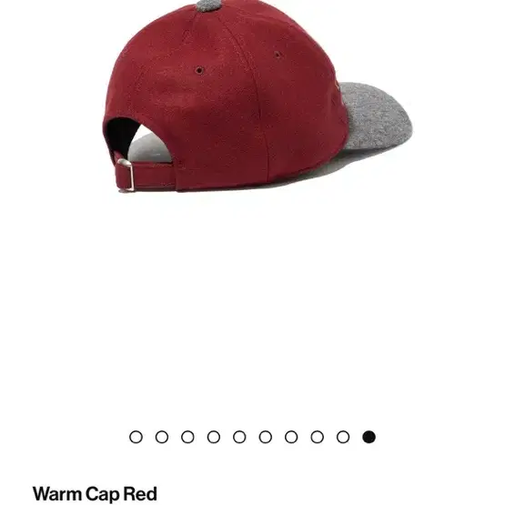 테켓 warm cap red 레드 볼캡 모자