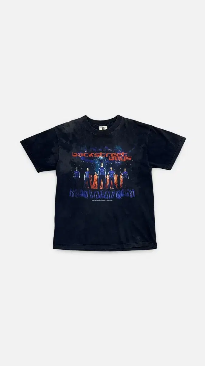 (L) 빈티지 BACKSTREETBOYS PRINT 반팔티