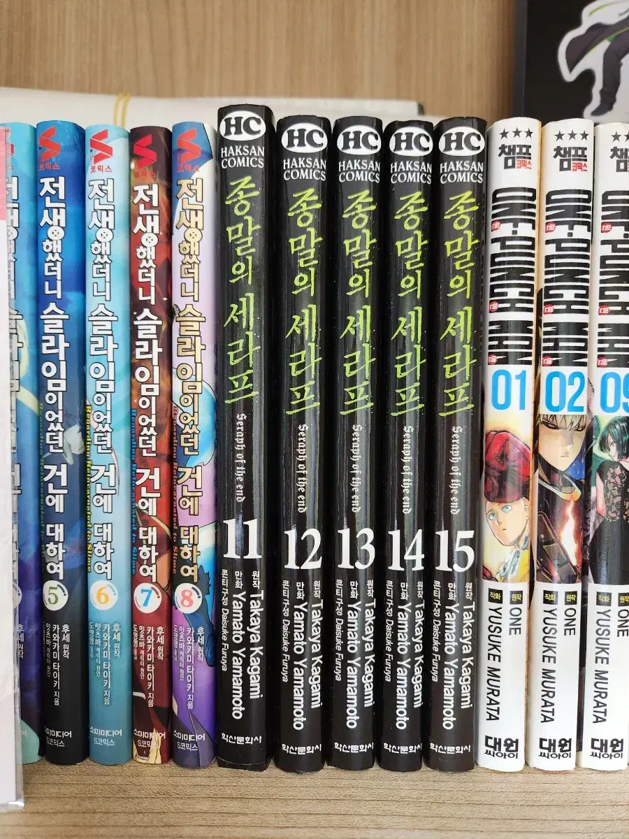 Seraph of the Apocalypse Volumes 11-15 in bulk