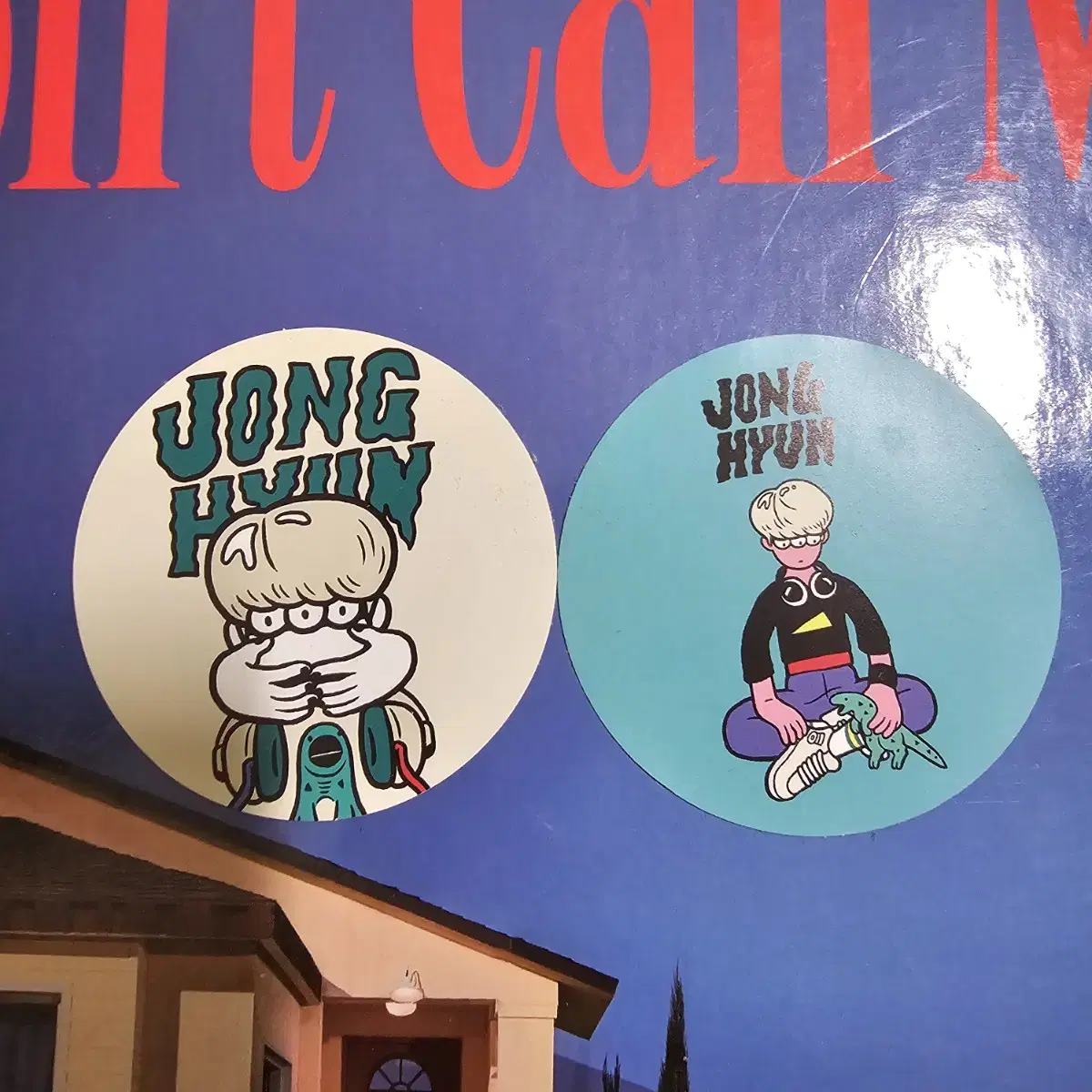 Shinee jonghyun Suncon merchandise stickers