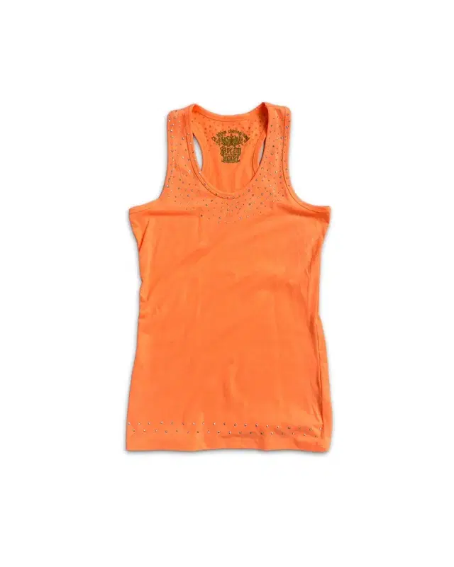 vintage citrus stud sleeveless