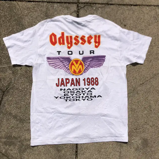 [L] 88 Yngwie Malmsteen Odyssey Tour 반팔티