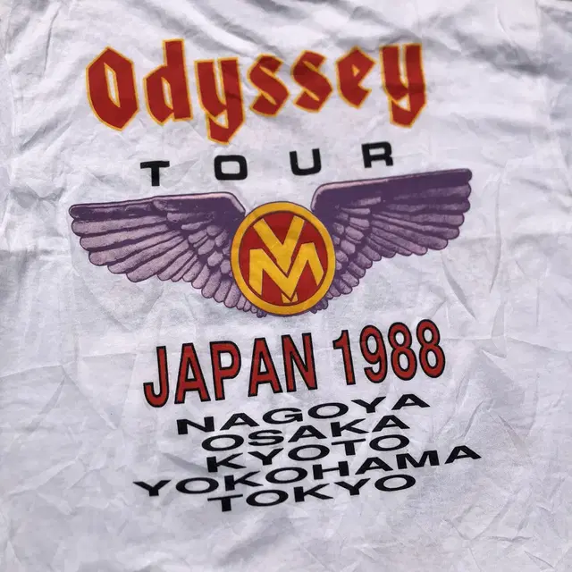 [L] 88 Yngwie Malmsteen Odyssey Tour 반팔티