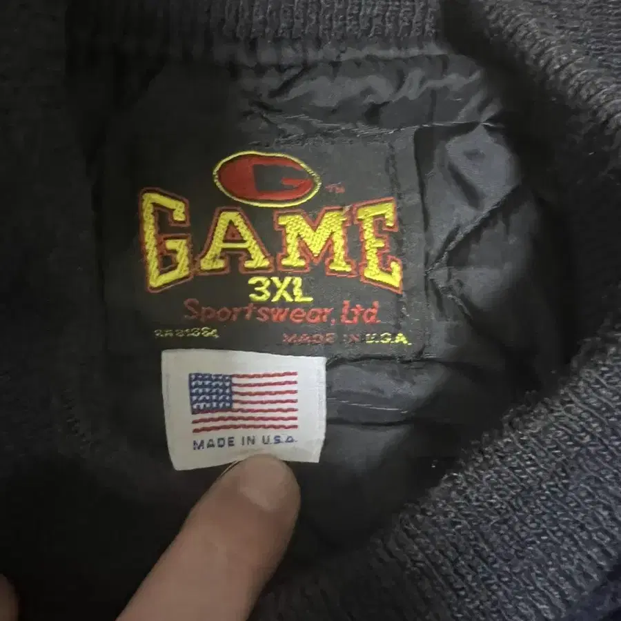 90s Game 바시티 스타디움 자켓 3xl