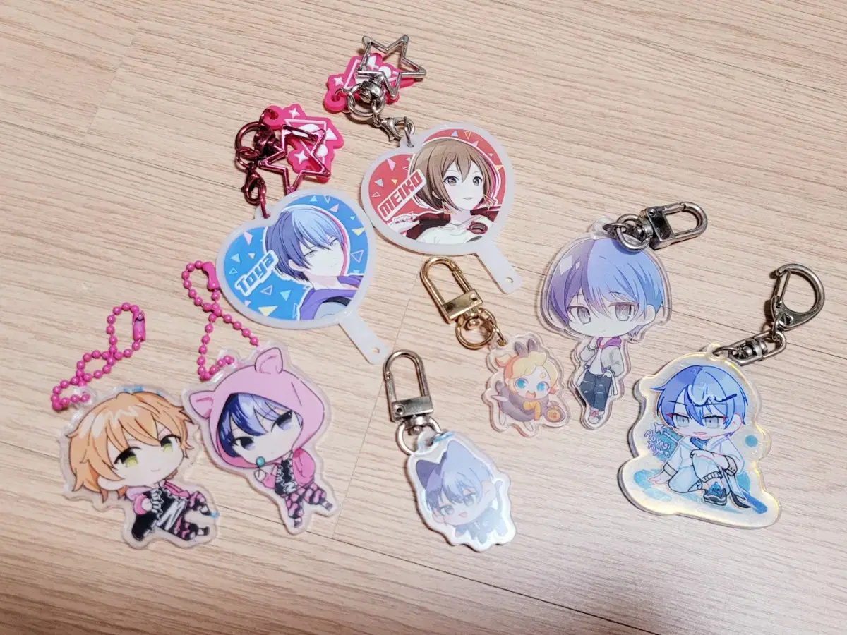 Fseka Akito Touya ren Meiko keyring bulk Sells