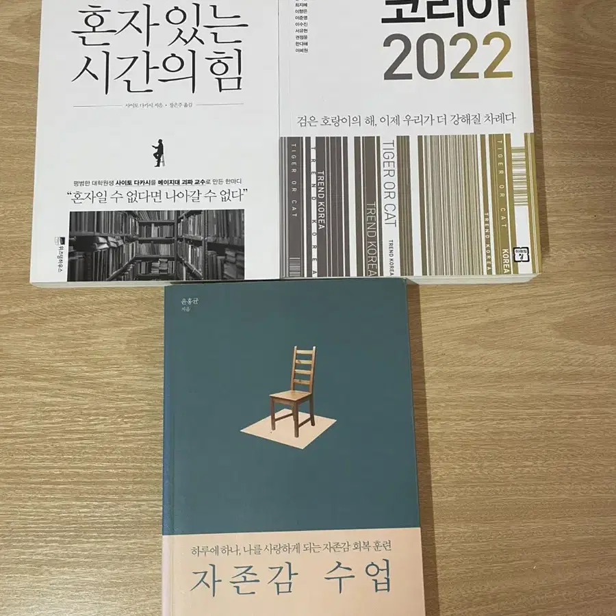 택포 자존감수업 트렌드코리아 2022 혼자있는 시간의 힘