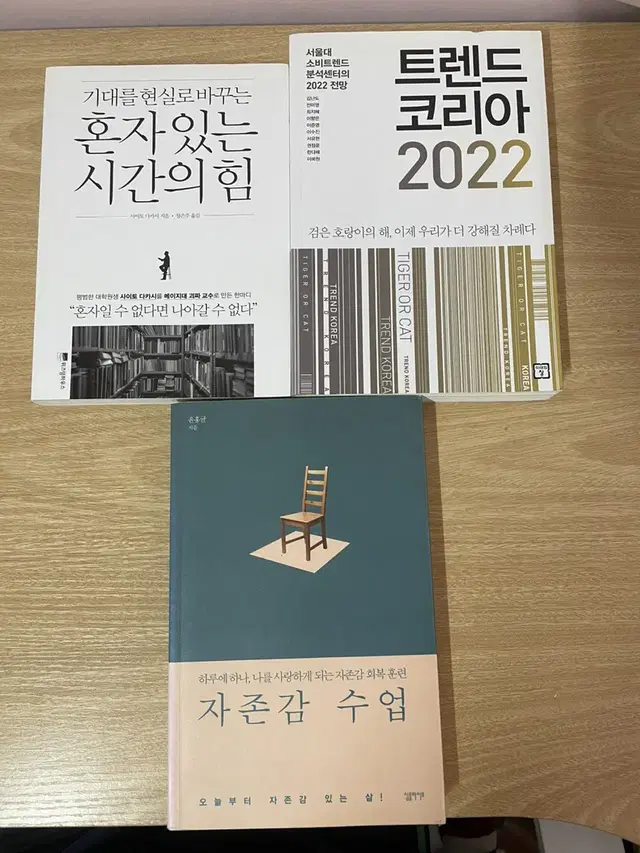 택포 자존감수업 트렌드코리아 2022 혼자있는 시간의 힘