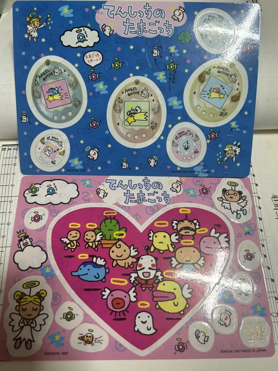 Tamagotchi sticker Tenshichi Ojichi Classical Tamagotchi