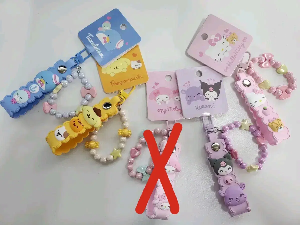 Sanrio Nicolico Support Series Keyring