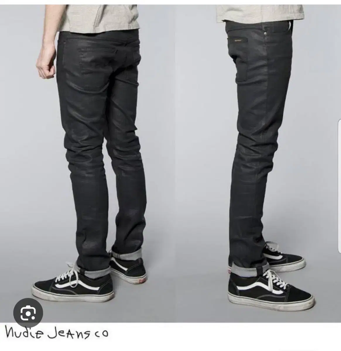 누디진 nudie jeans 씬핀 드블코 드라이블랙코티드 30사이즈