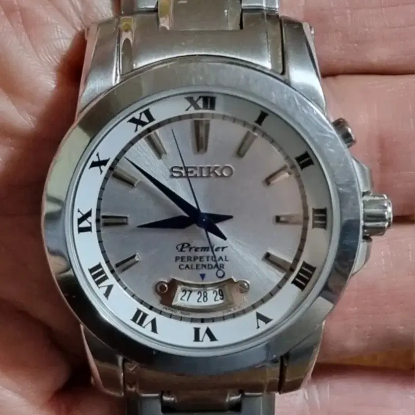 세이코 (SEIKO) 퍼페츄얼 캘린더 SNQ145J1 시계 (풀박스)