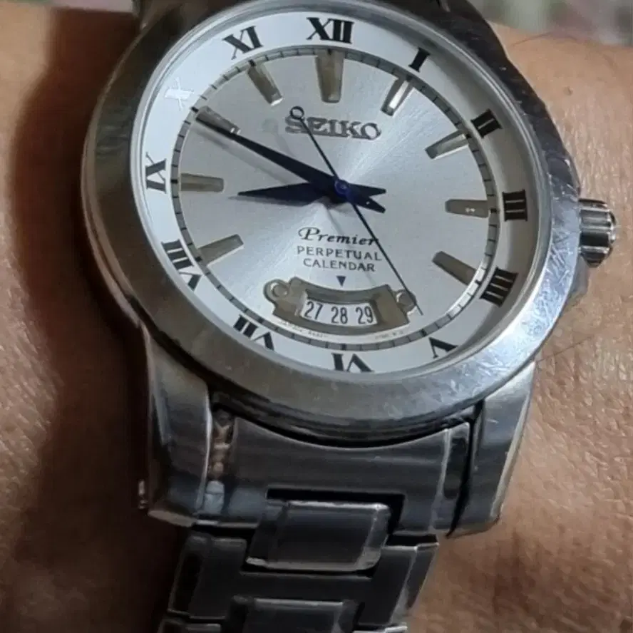 세이코 (SEIKO) 퍼페츄얼 캘린더 SNQ145J1 시계 (풀박스)