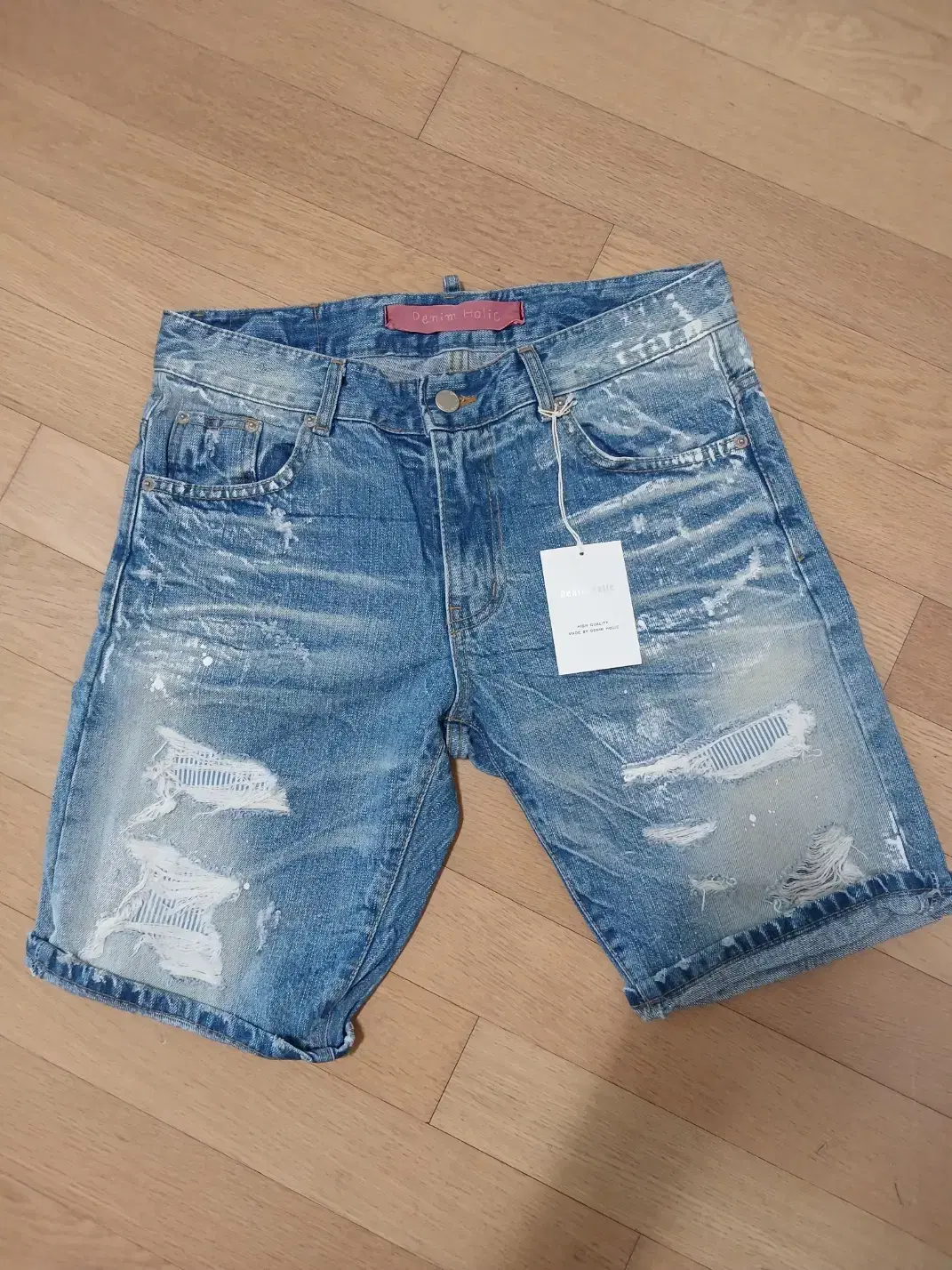 [미사용제품/M]Denimholic jeans vahn denim pants H1