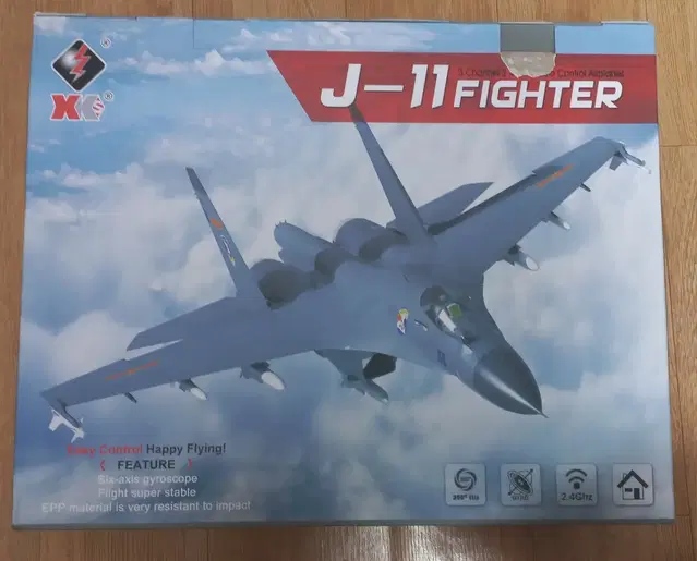 미사용 J-11 FIGHTER 전투기 택포3만 (새밧데리 3개포함)