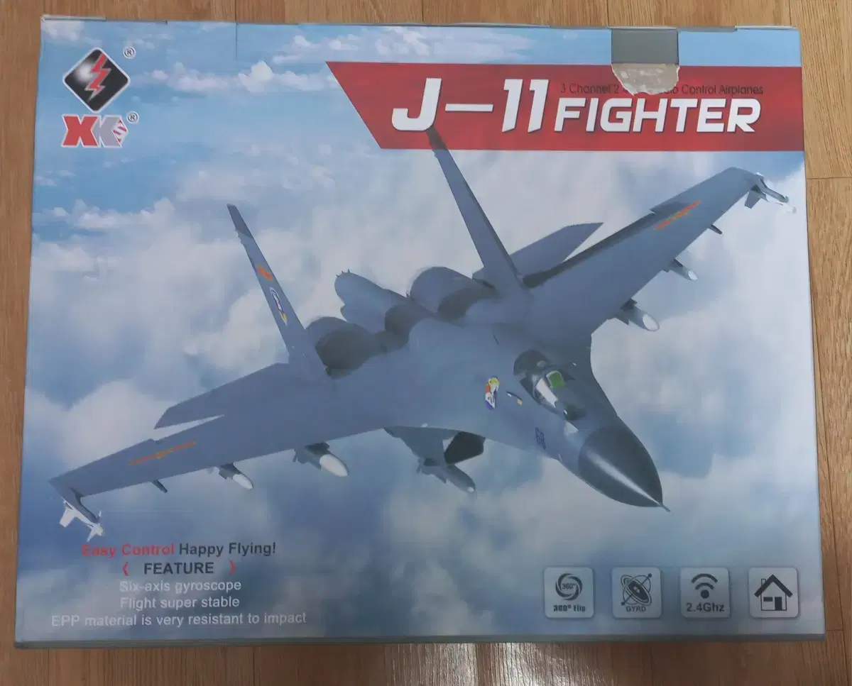 미사용 J-11 FIGHTER 전투기 택포3만 (새밧데리 3개포함)