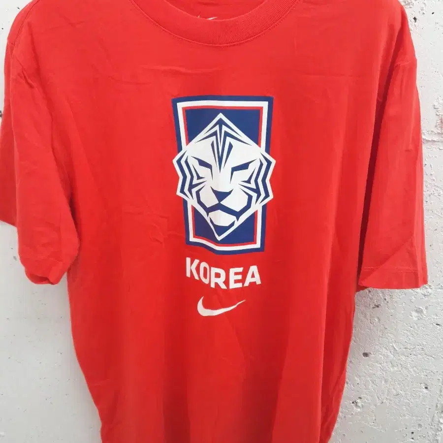 나이키 KOREA 축구반팔 L